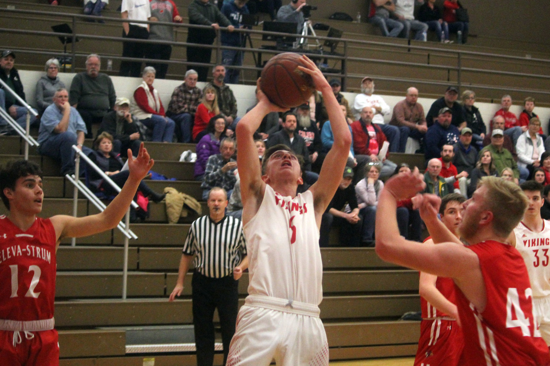 Eleva-Strum at Colfax boys basketball 1-3-20